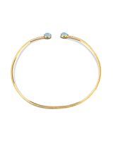 Bracciale Nanis Donna Dancing Azure in Oro giallo Acquamarina 0.73 Ct BS7-597 - BS7-597